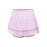 High Waist Petal Haze Skirt Women-White,Pink