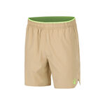 Quiet Please Clothing Quiet Please Wild Slam Shorts Men-Beige,Neon Green