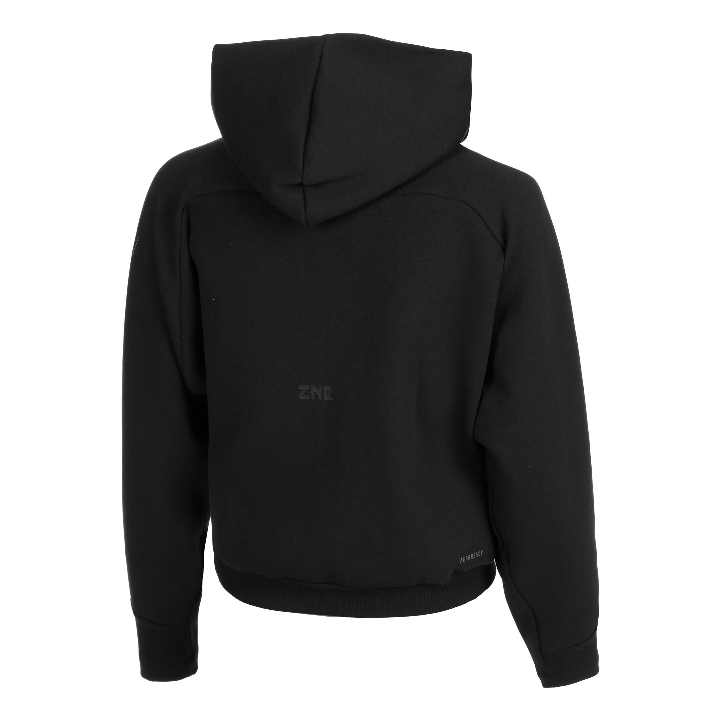 Adidas zone hoodie black sale