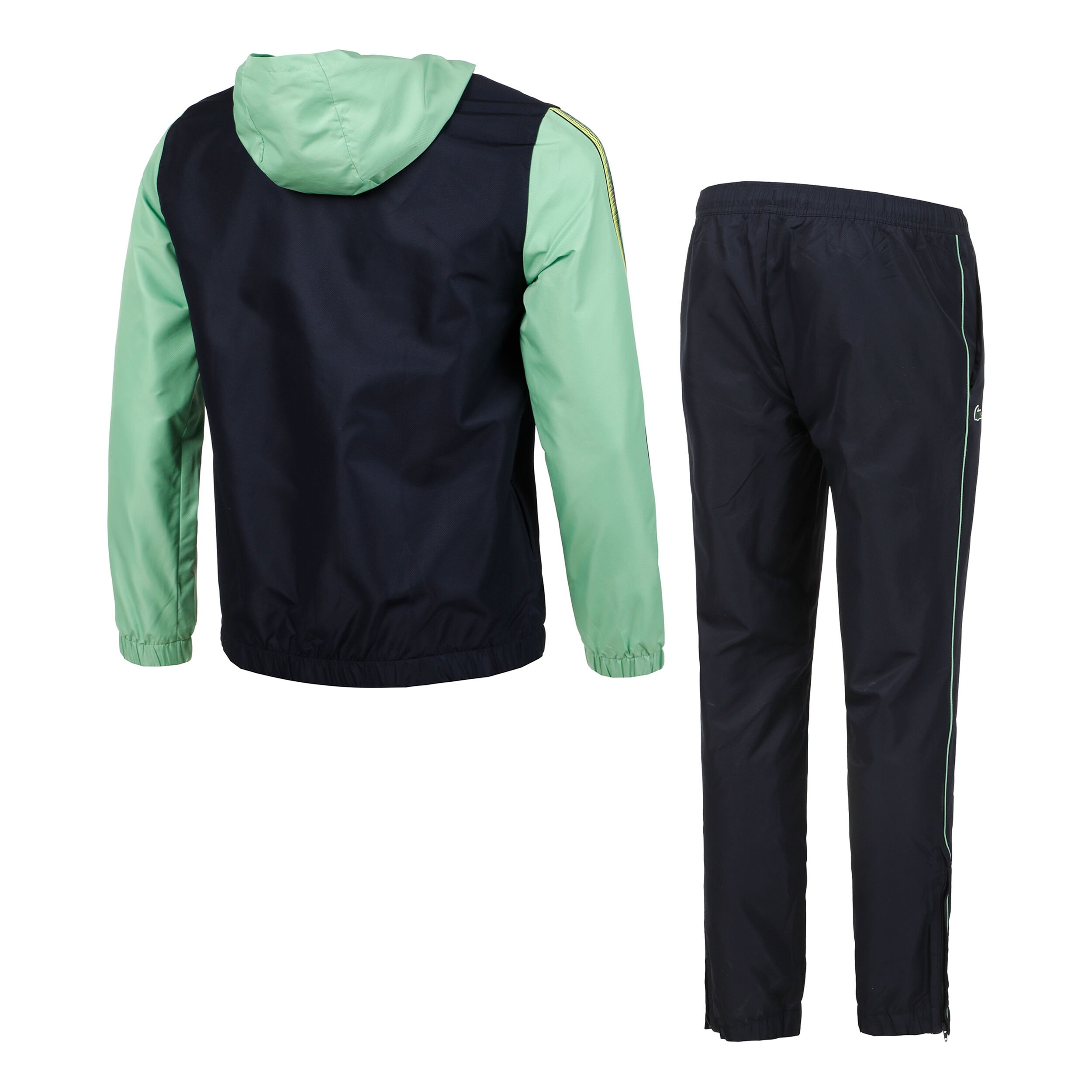 Blue and green tracksuit on sale
