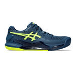 ASICS Tennis shoes ASICS Gel-Resolution 9 Clay court shoe Men - blue, yellow
