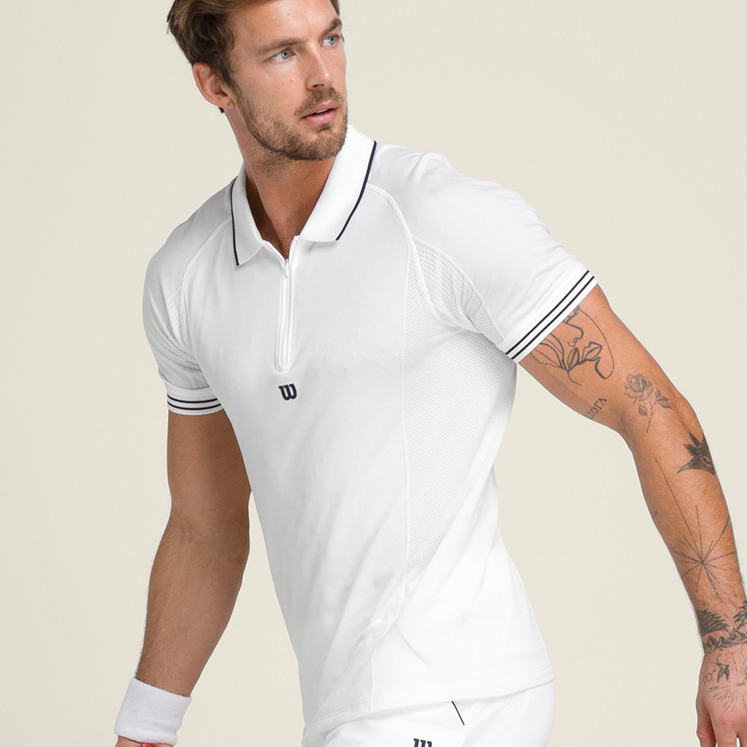 Players Seamless Polo Men - White