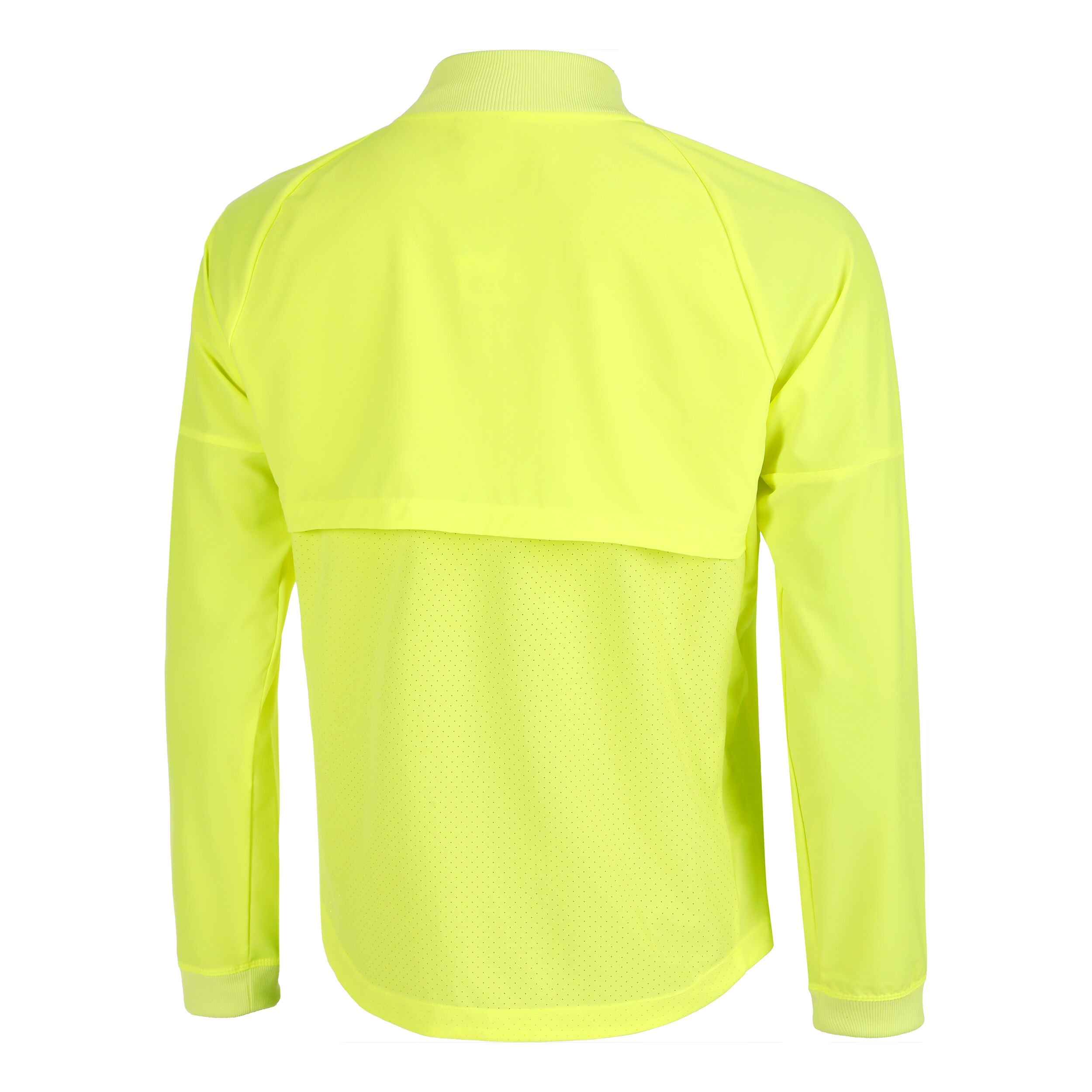 Neon yellow track jacket top