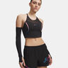 Velociti Elite Crop  Running shirt Women-black, pink