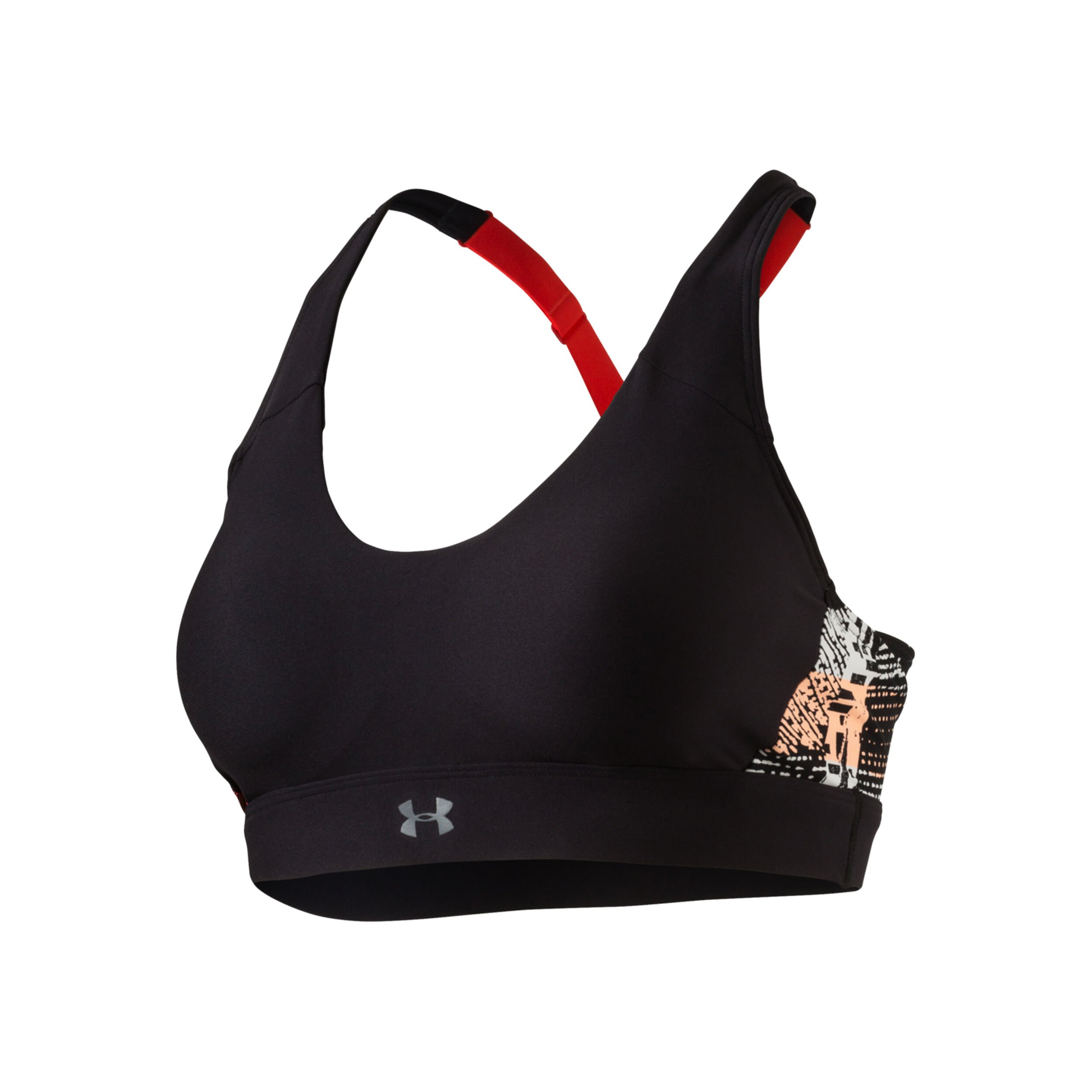 Buy Under Armour Balance Mid Sports Bras Women Black Grey online