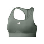 adidas Clothing adidas Powerreact Sports Bras Women-Sage