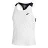 Court Tank top Women - white, dark blue