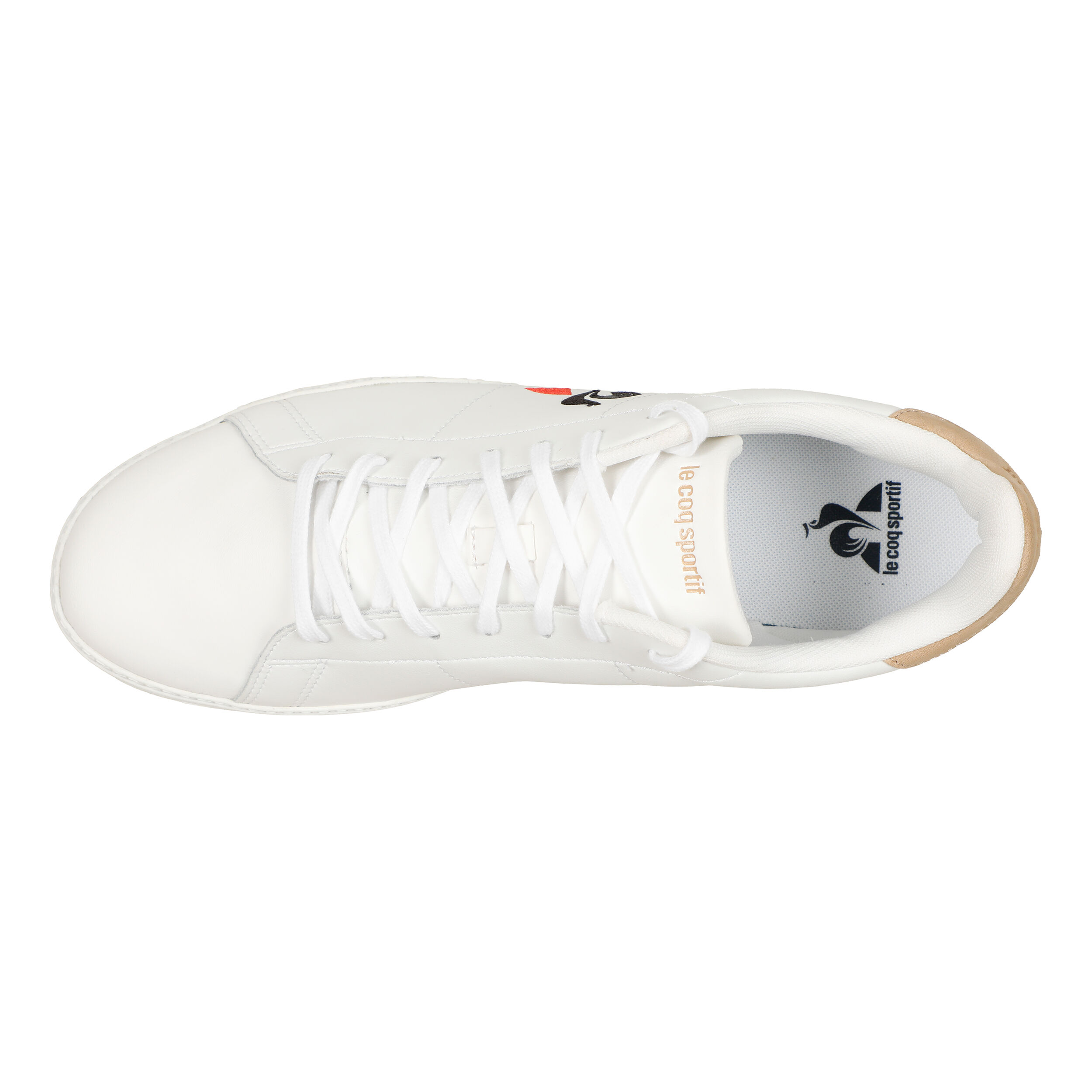 Buy Le Coq Sportif Courtset Sneakers Men White Beige online Tennis Point COM