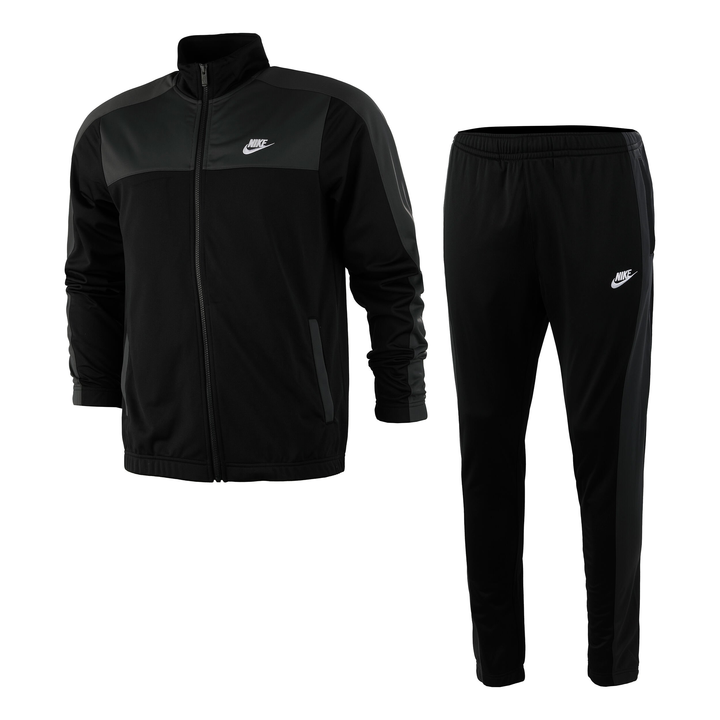 All black nike cheap jogging suit