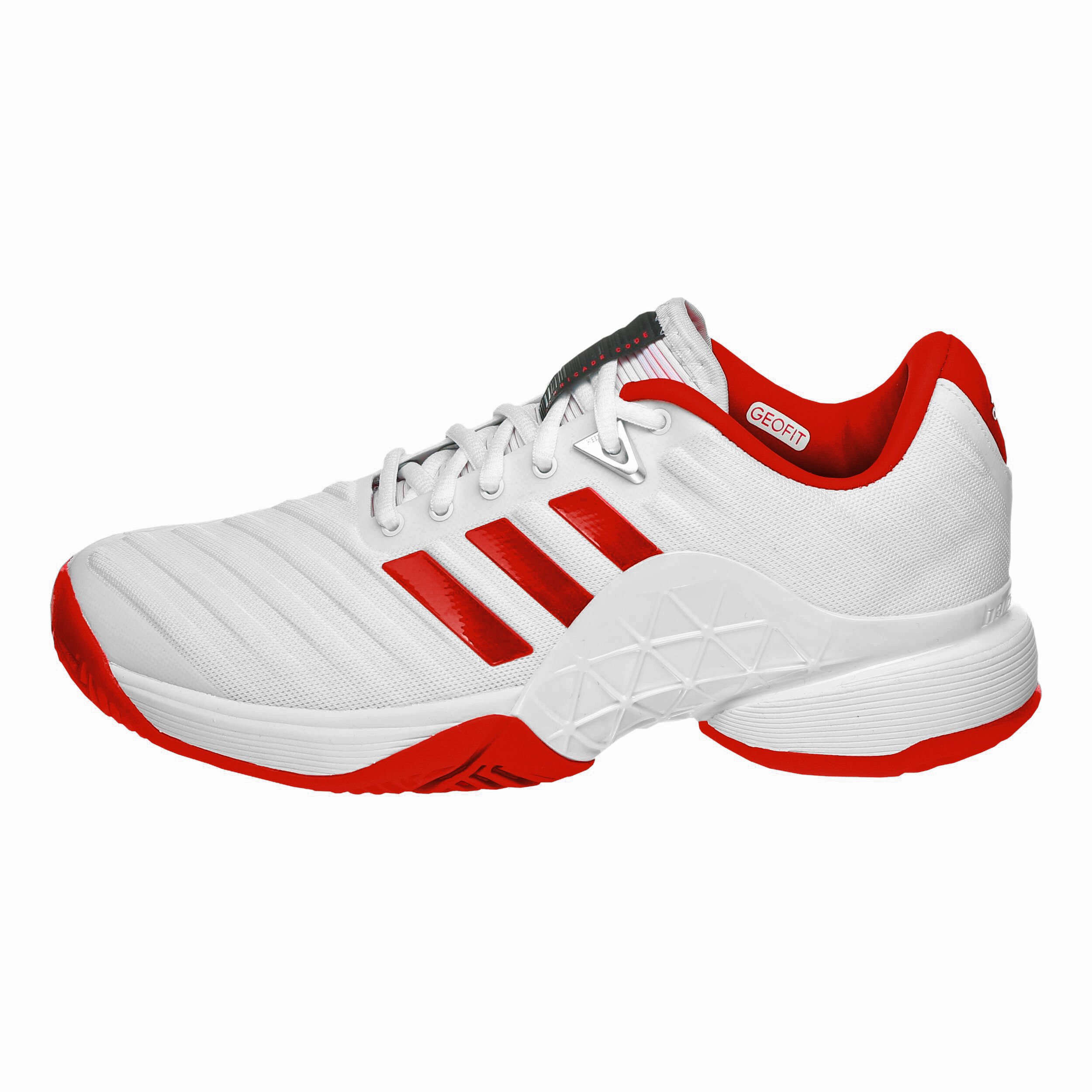 Buy adidas Barricade 2018 All Court Shoe Women White Red online Tennis Point COM