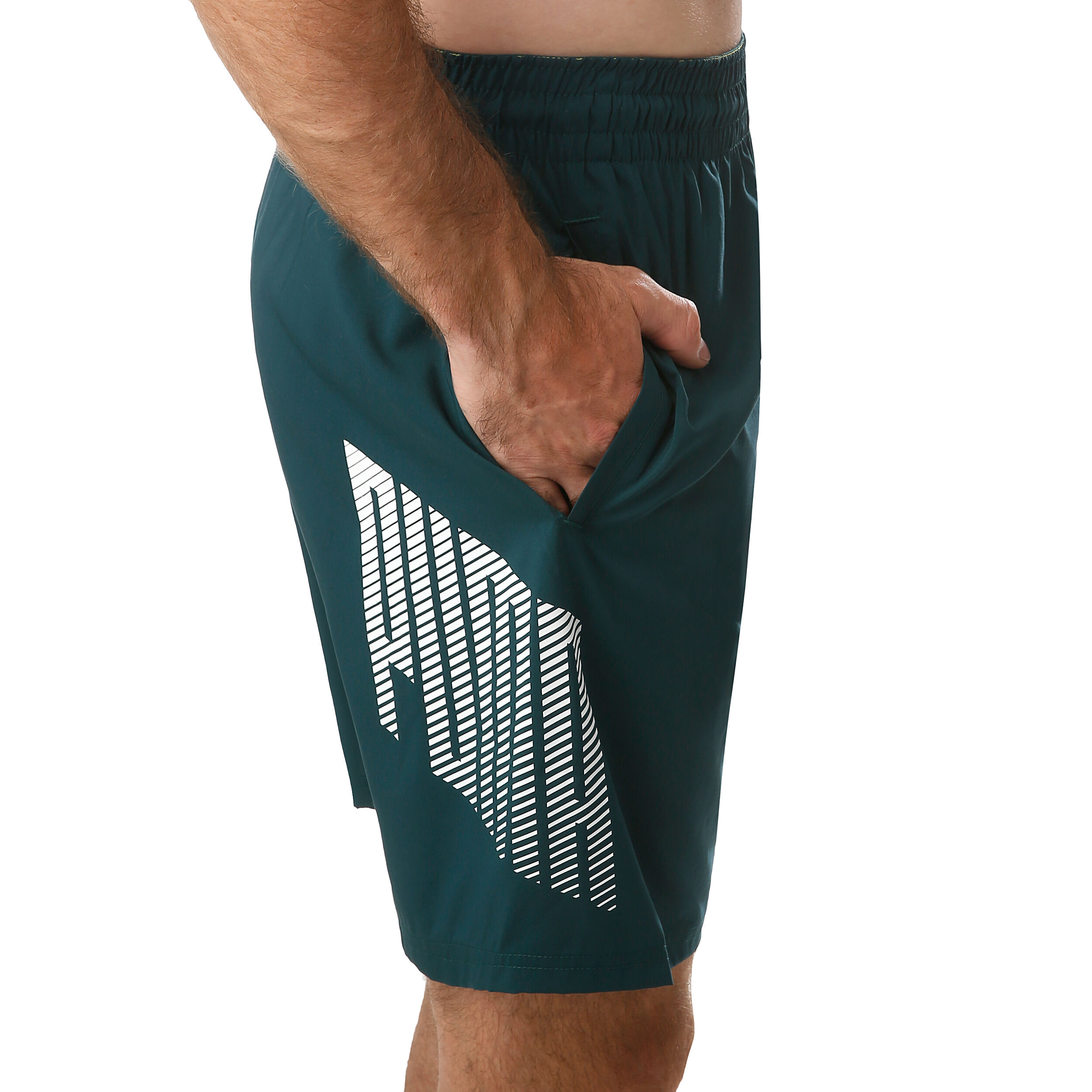 Buy Puma A.C.E. 9in Woven Shorts Men Petrol White online Tennis Point COM