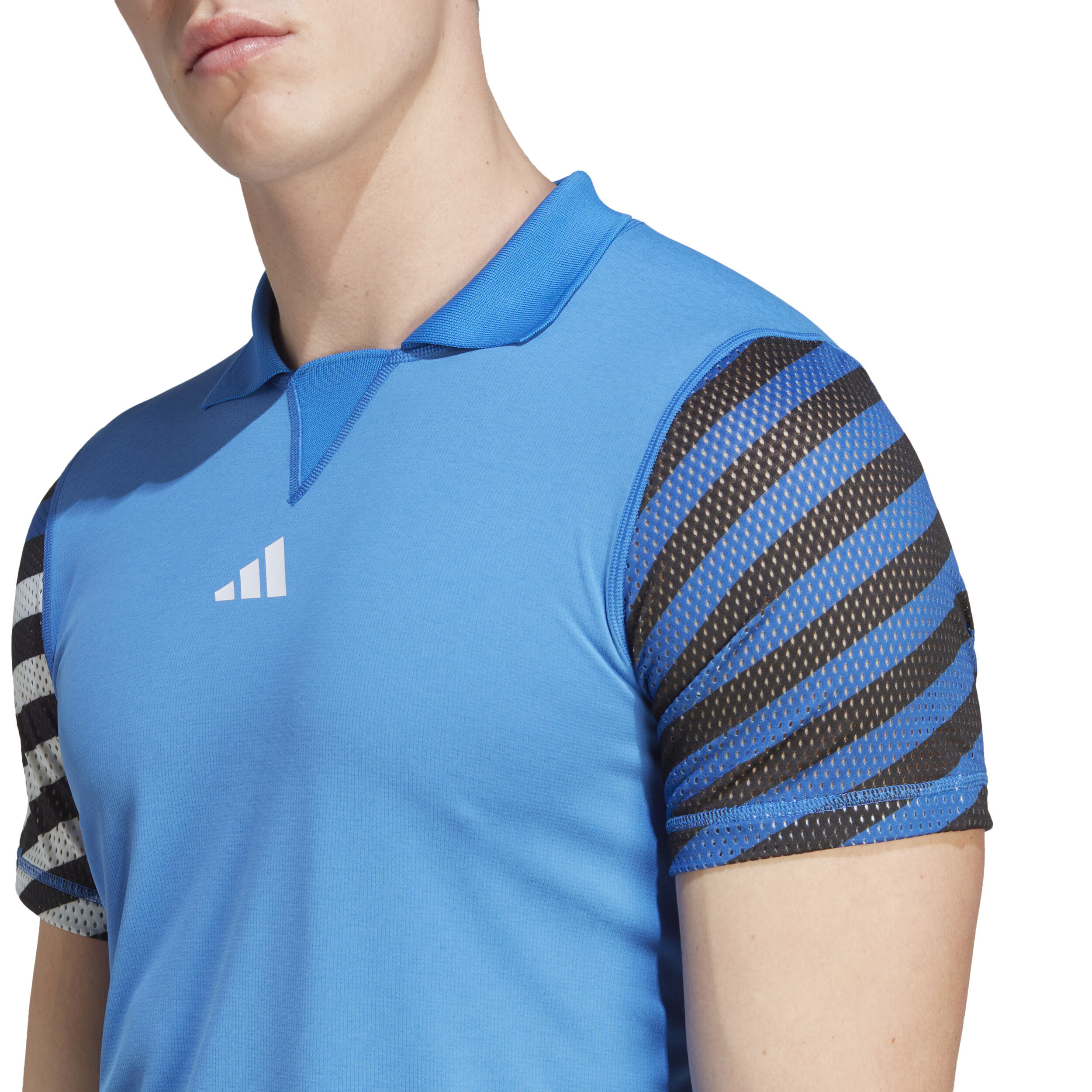 Buy adidas FLFT Pro Polo Men Blue Multicoloured online Tennis