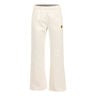 Court Polyknit High Rise Training Pants Women-Cream