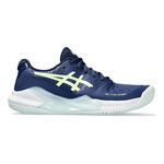 ASICS Tennis shoes ASICS Gel-Challenger 14 Clay Court Shoe Women-Dark Blue,Neon Yellow