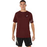 Icon Running Shirt Men-Wine Red