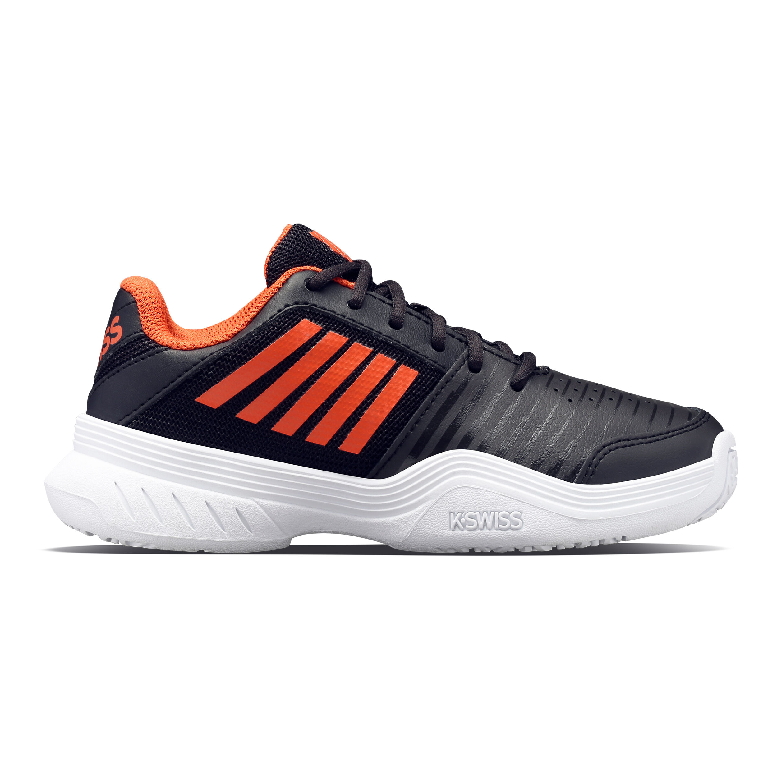Buy K Swiss Express Omni All Court Shoe Kids Black Orange online
