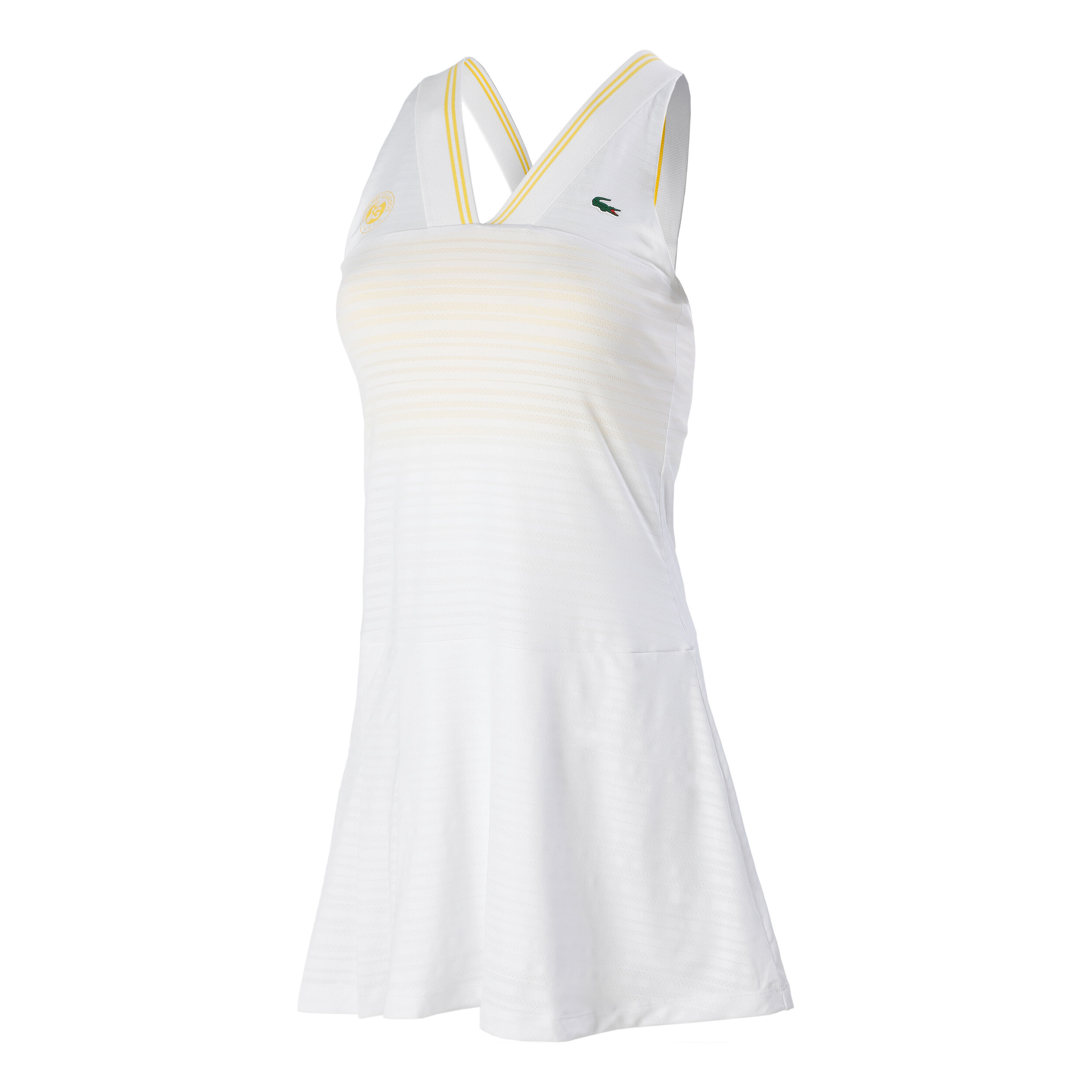 Robe lacoste on sale blanche