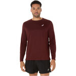 ASICS Clothing ASICS Core Running shirt Men-wine red