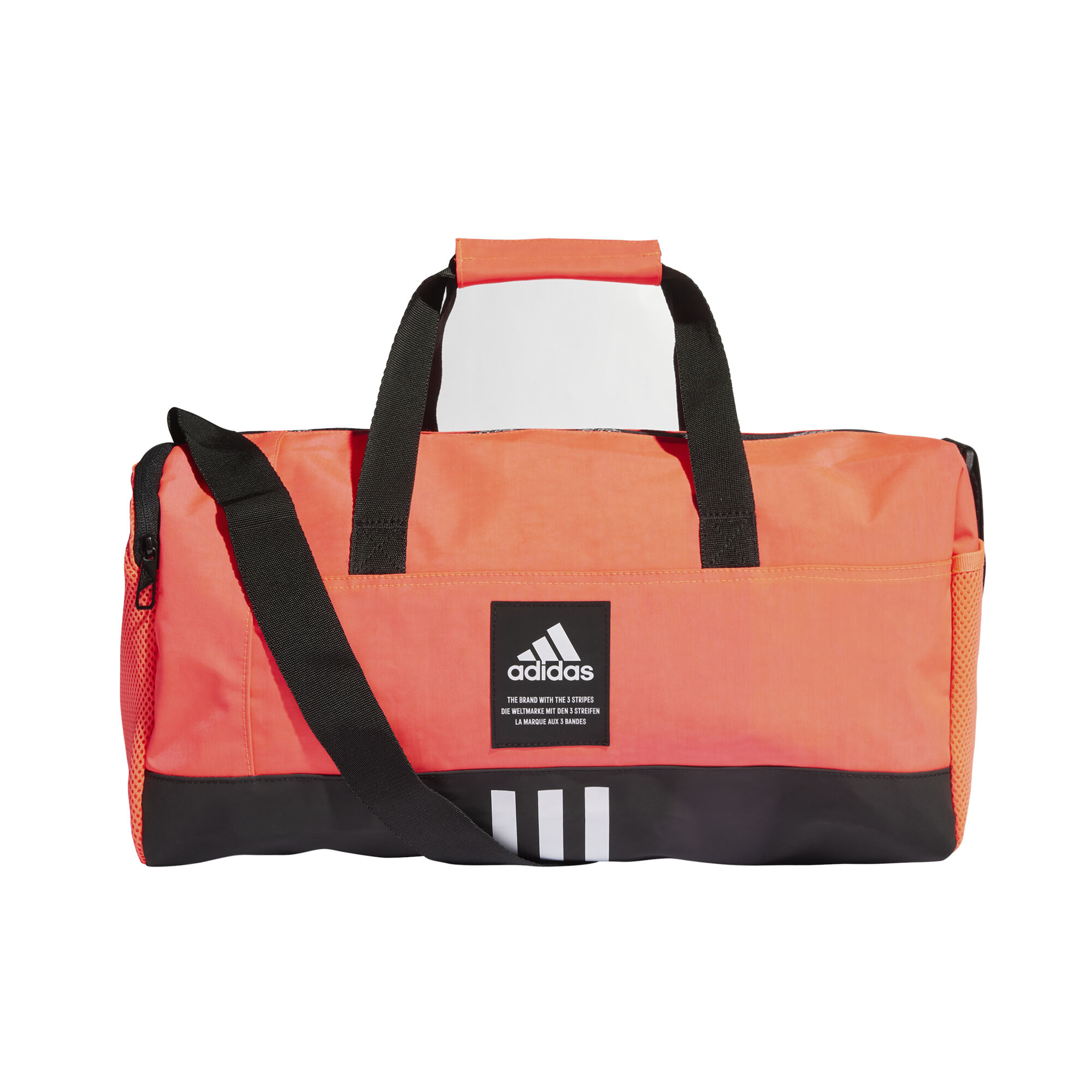 Adidas orange duffel bag on sale