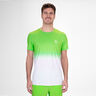 Crew Gradiant T-Shirt Men-Neon Green,White