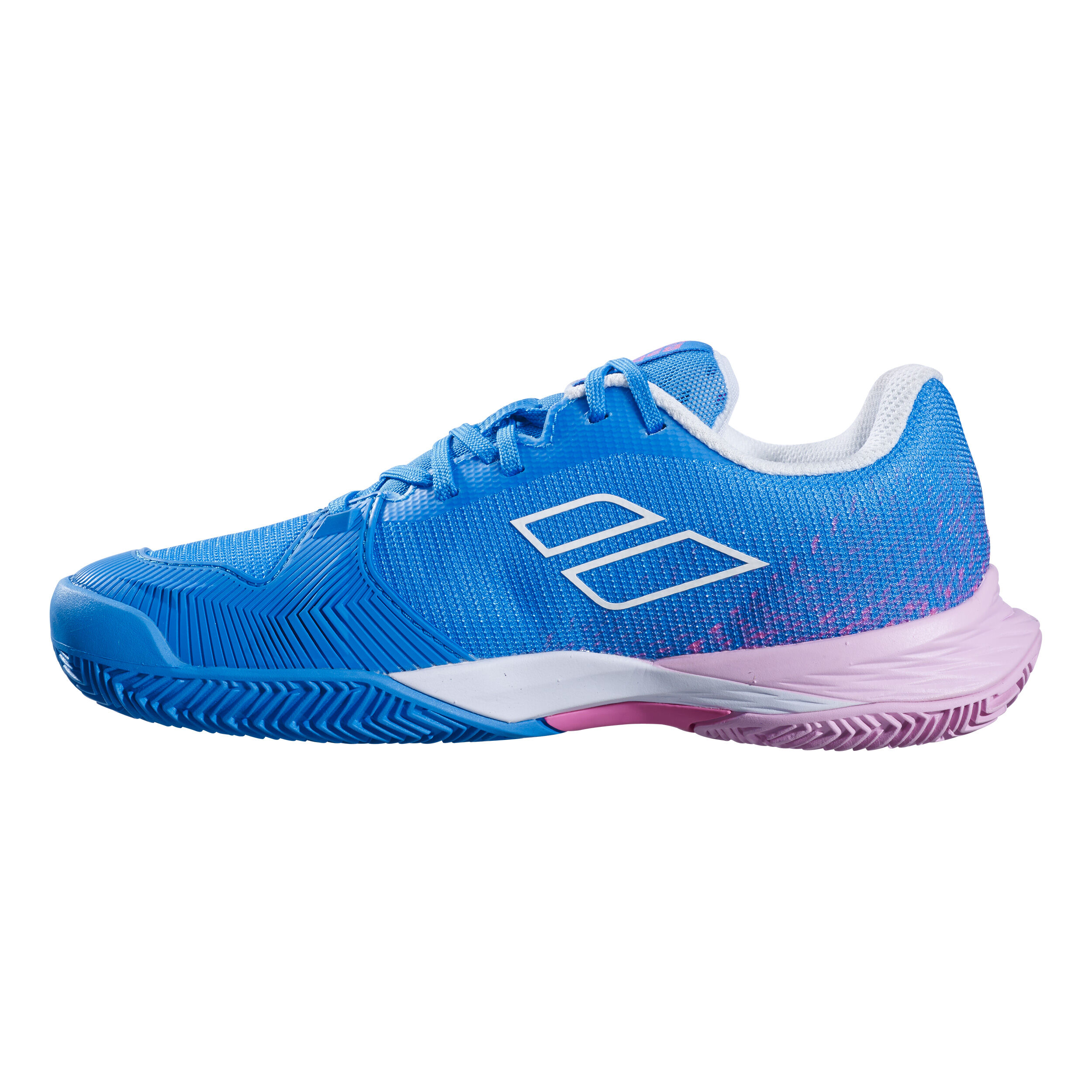 Jet Mach 3 Clay Court Shoe Kids Blue White