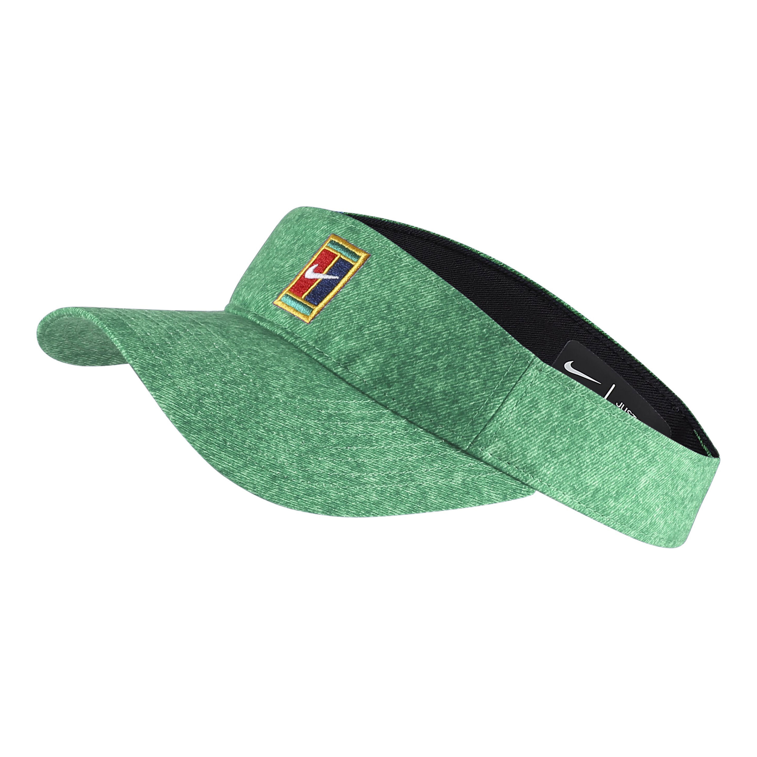 Buy Nike Court AeroBill Heritage86 Visor Green Light Green online Tennis Point COM