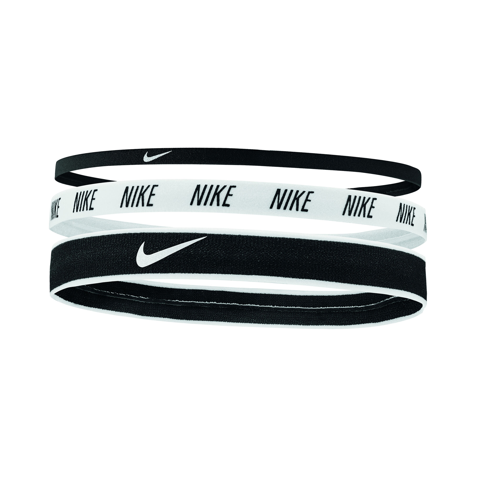 de wind is sterk Sandy Structureel buy Nike Mixed With Hair Band 3 Pack - Black, White online | Tennis-Point