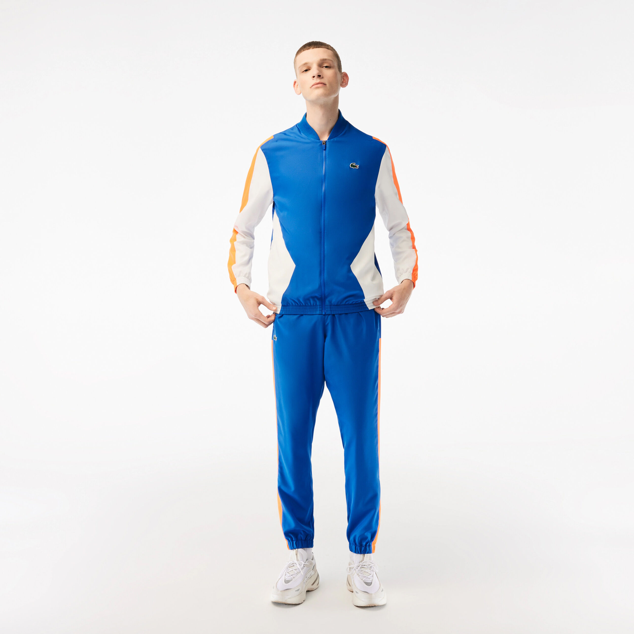 Lacoste Tracksuit Men Blue, Orange | Tennis-Point