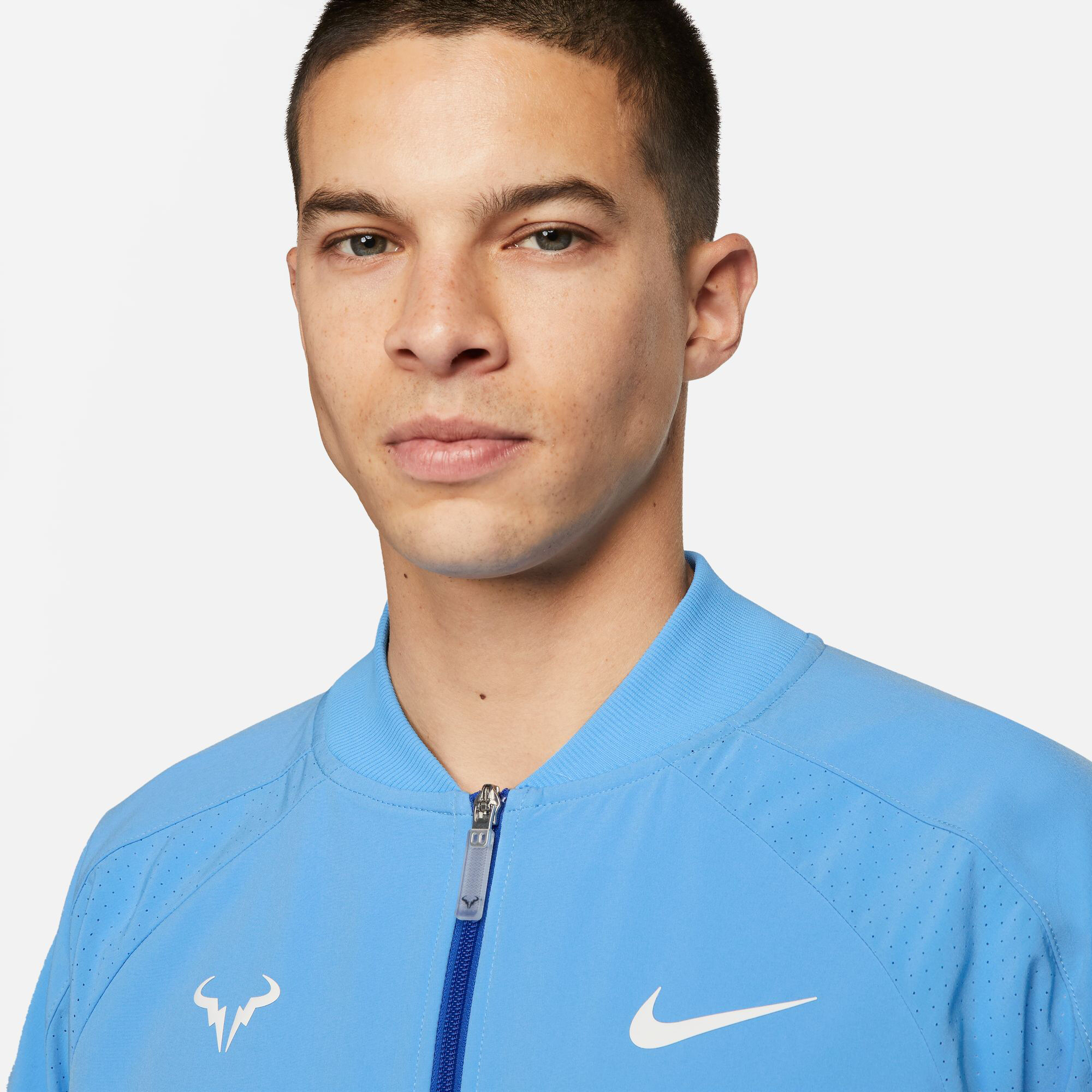 Buy Nike Dri Fit RAFA MNK Training Jacket Men Light Blue online