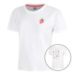 Quiet Please T-Shirt Quiet Please Crush Court Essentials T-Shirt Women-white, white