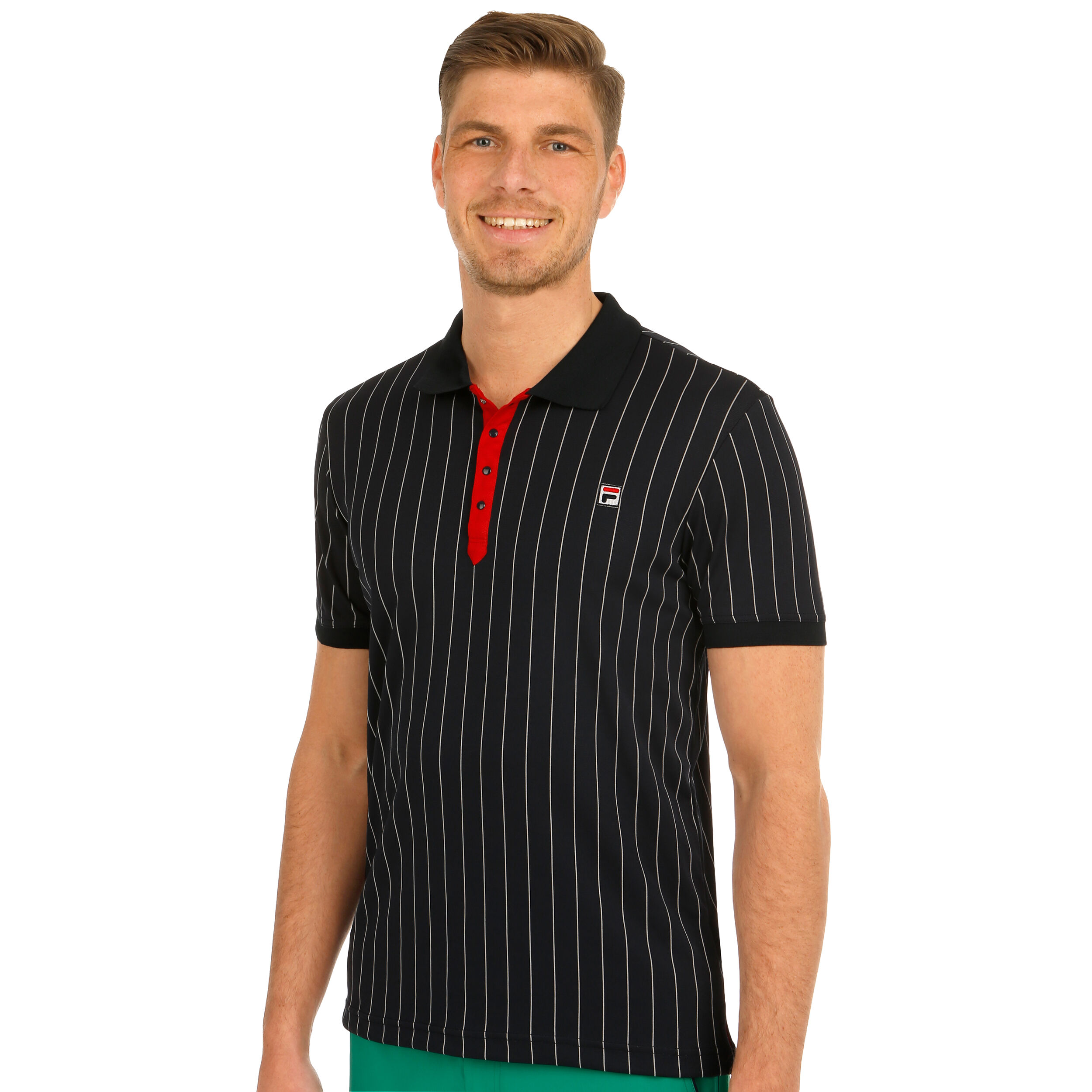 Fila stripes outlet polo
