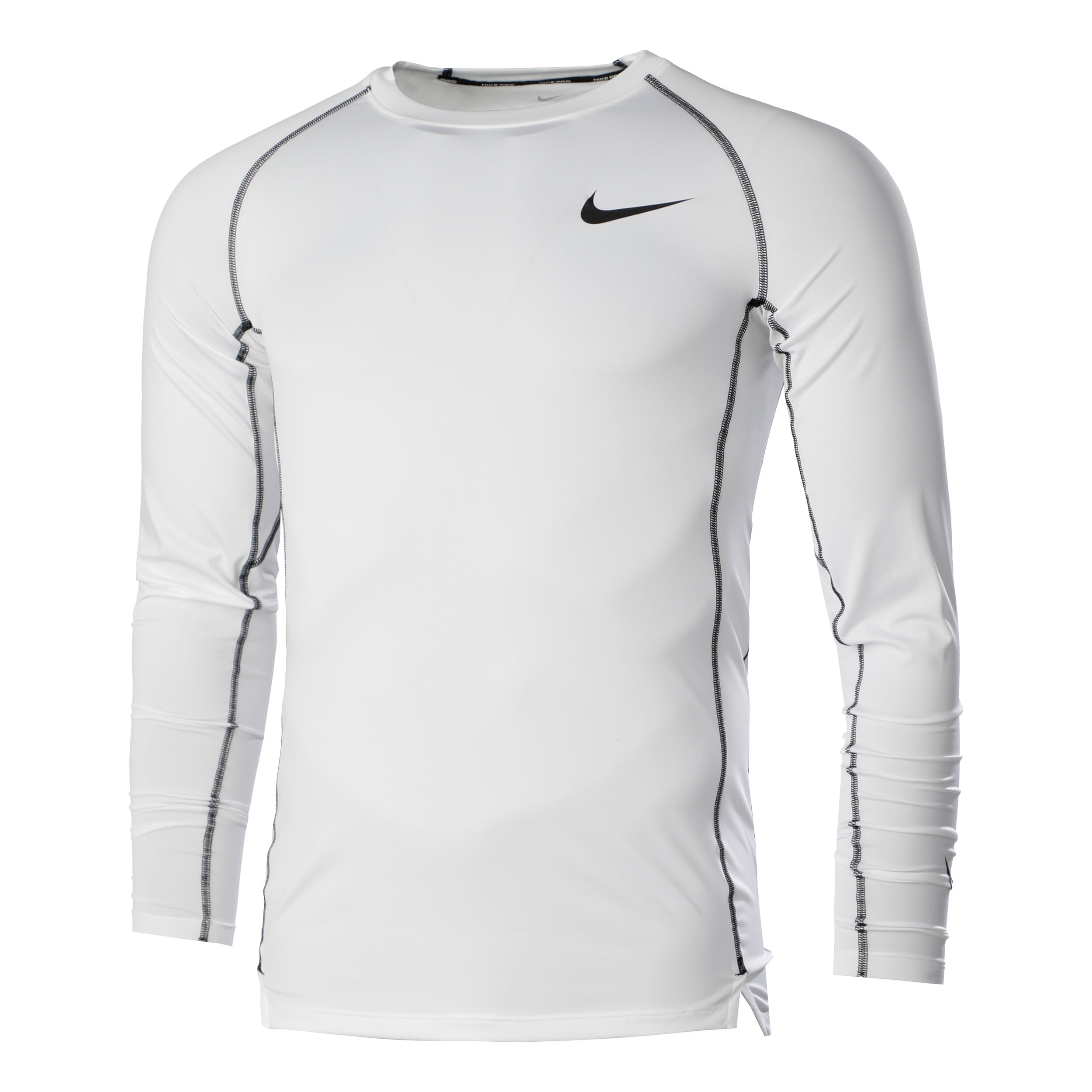 Black and white nike long sales sleeve