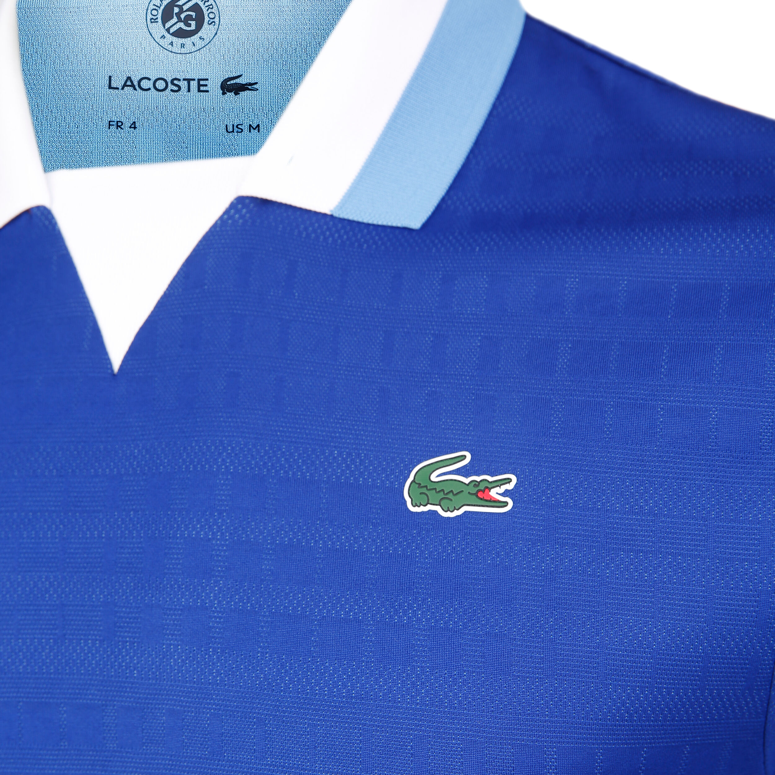 Buy Lacoste Roland Garros Polo Men Blue online | Tennis Point COM