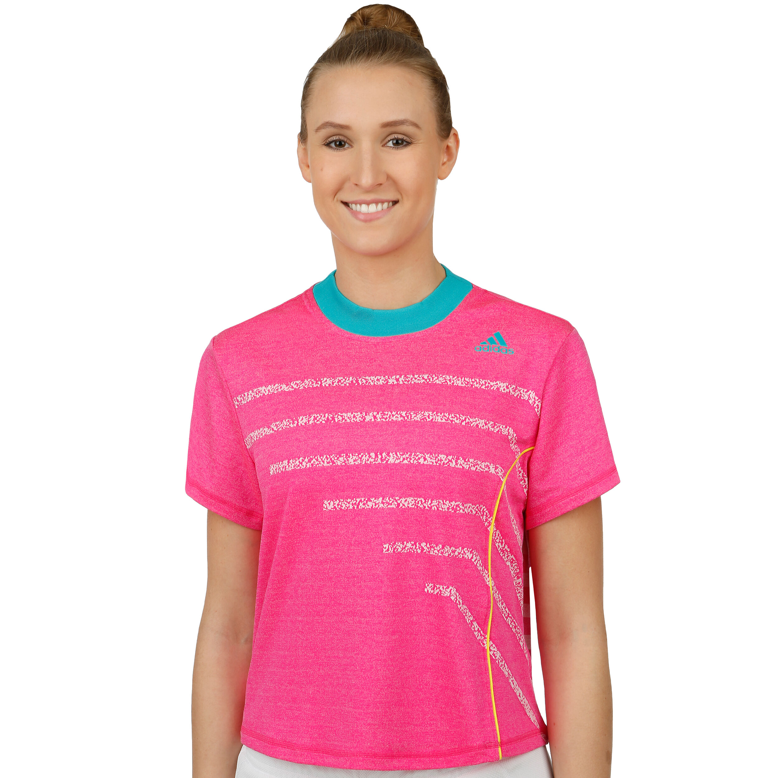Pink and turquoise adidas hotsell