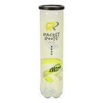 Racket Roots Tennis balls Racket Roots Club Tennisball 4 Ball Tube