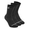 Tennis Socks 3 Pack-Black