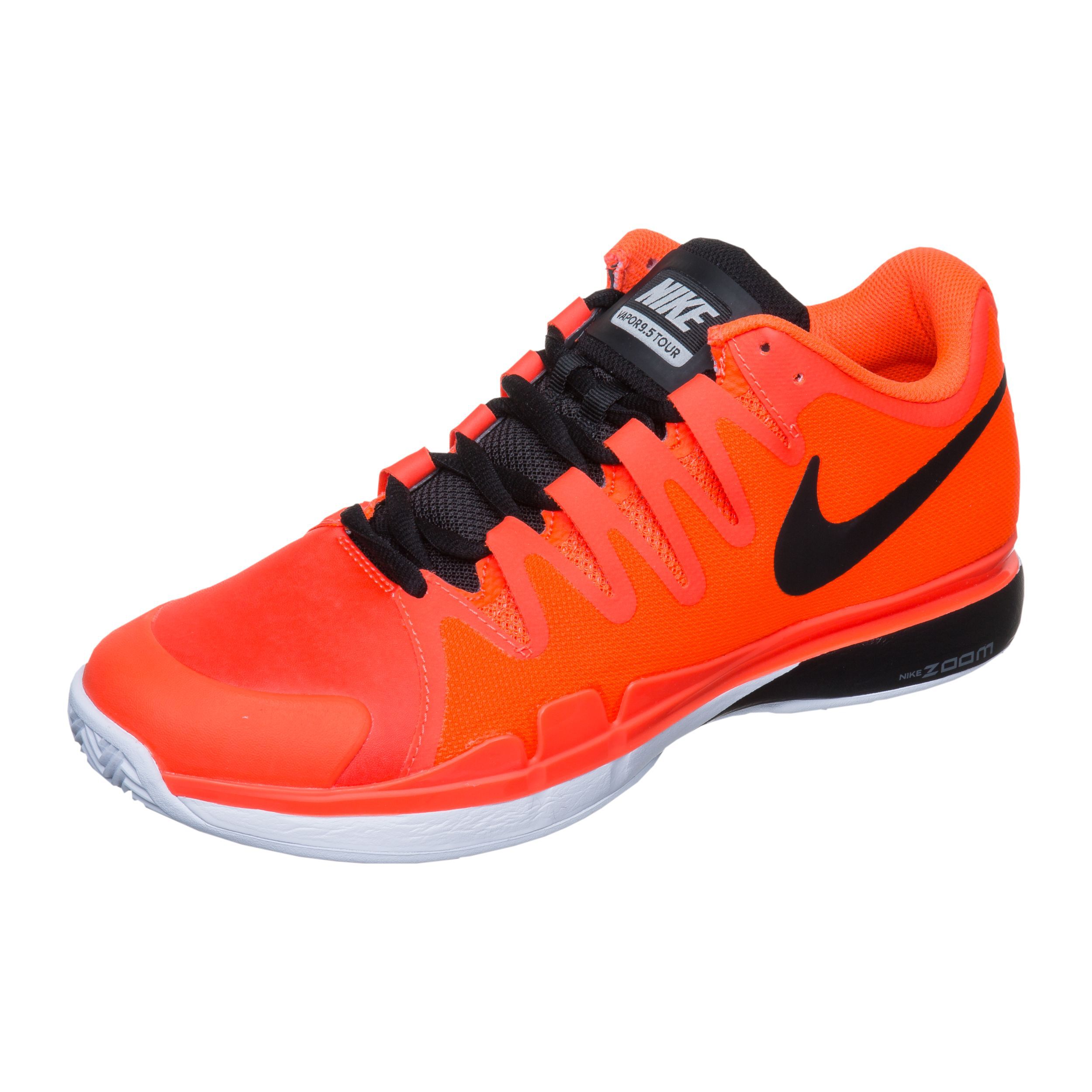 Roger Federer Zoom Vapor 9.5 Tour Clay Court Shoe Men Red Black