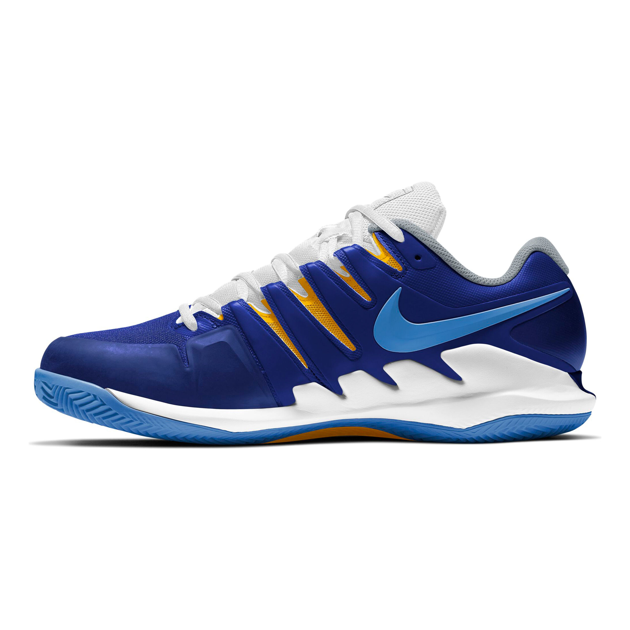Men's air zoom vapor x tennis shoes - white/blue shop