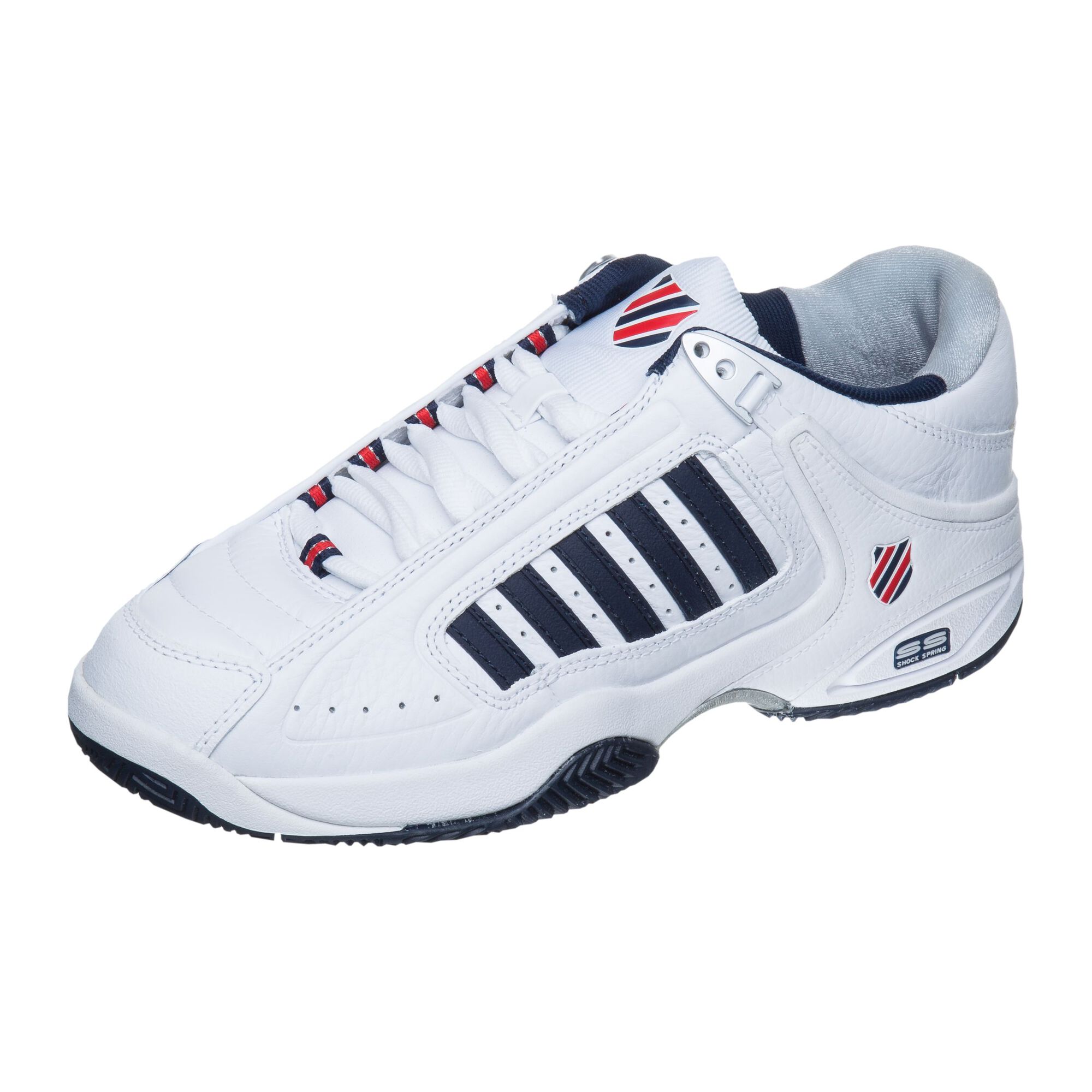 Verlammen vrouwelijk Aanbevolen buy K-Swiss Defier RS All Court Shoe Men - White, Blue online | Tennis-Point