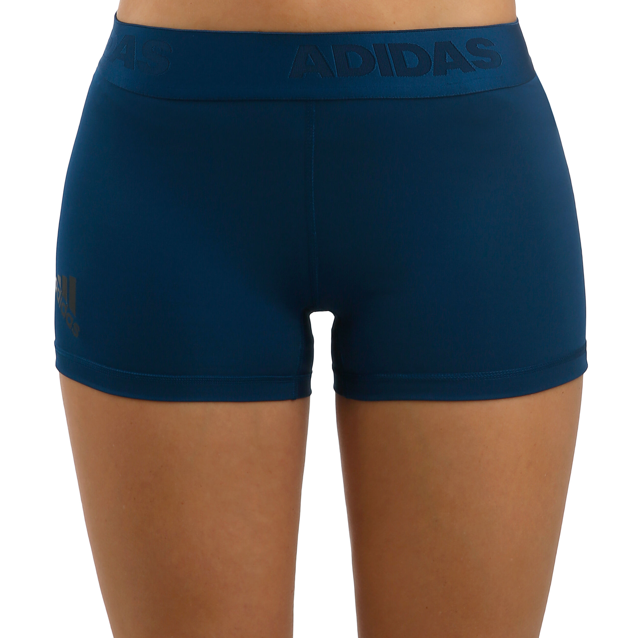 Buy adidas AlphaSkin Sport 3in Ball Shorts Women Blue Dark Grey