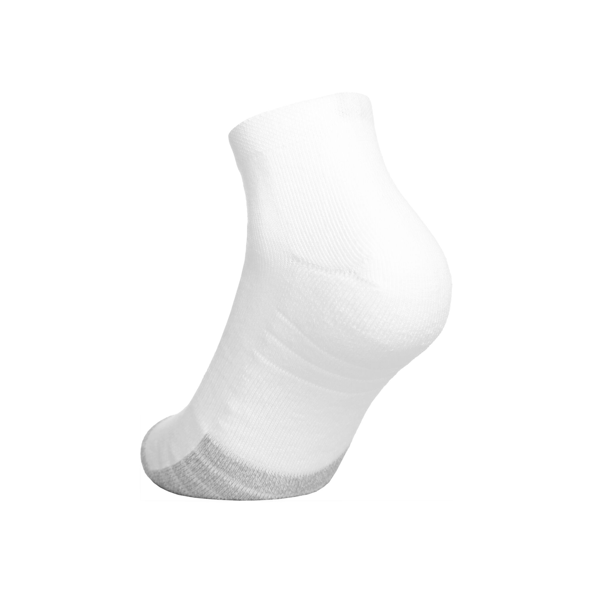 Buy Under Armour Heatgear Low Cut Sports Socks 3 Pack White, Grey