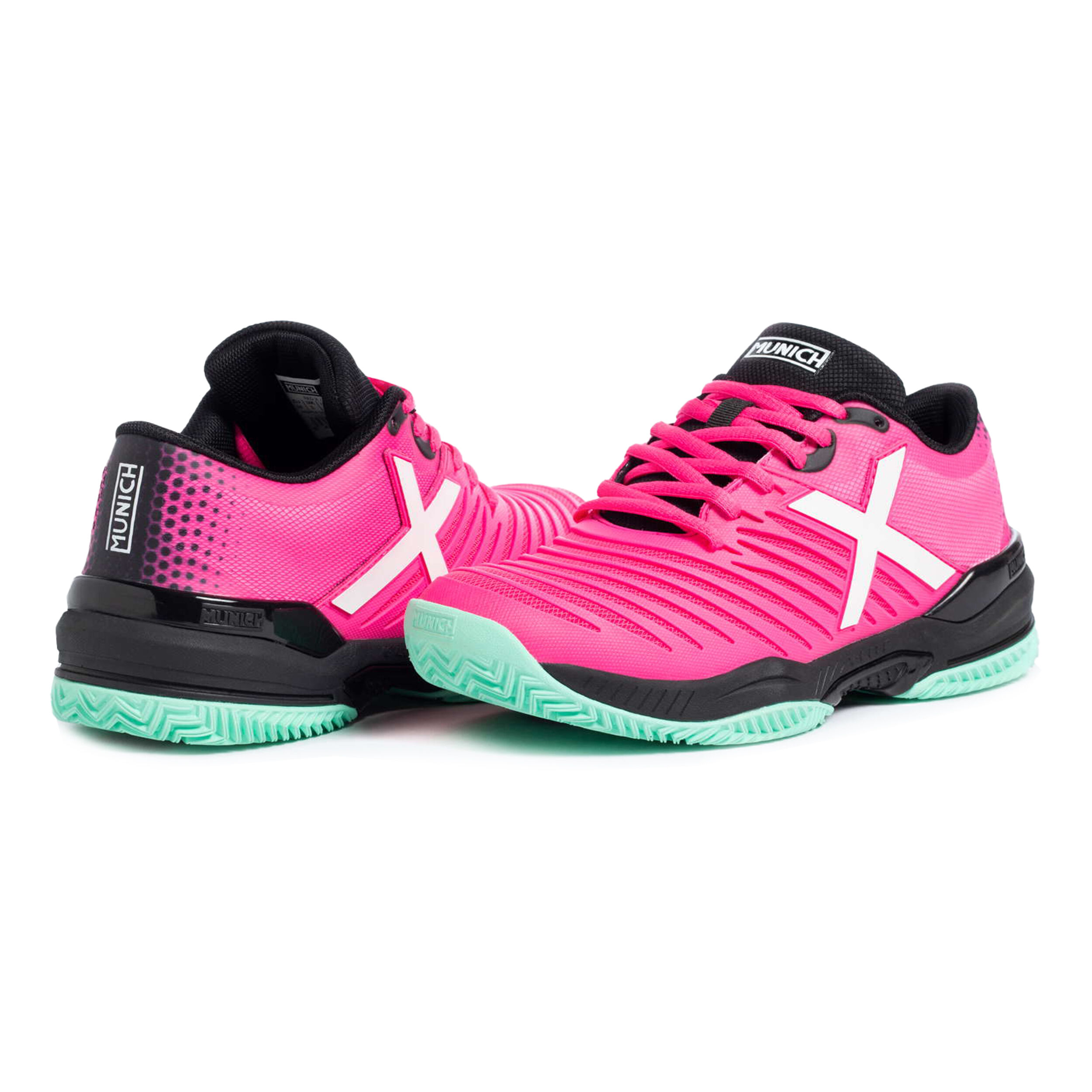 Buy Munich Padx 17 Padel Shoe Women Pink Black online Tennis