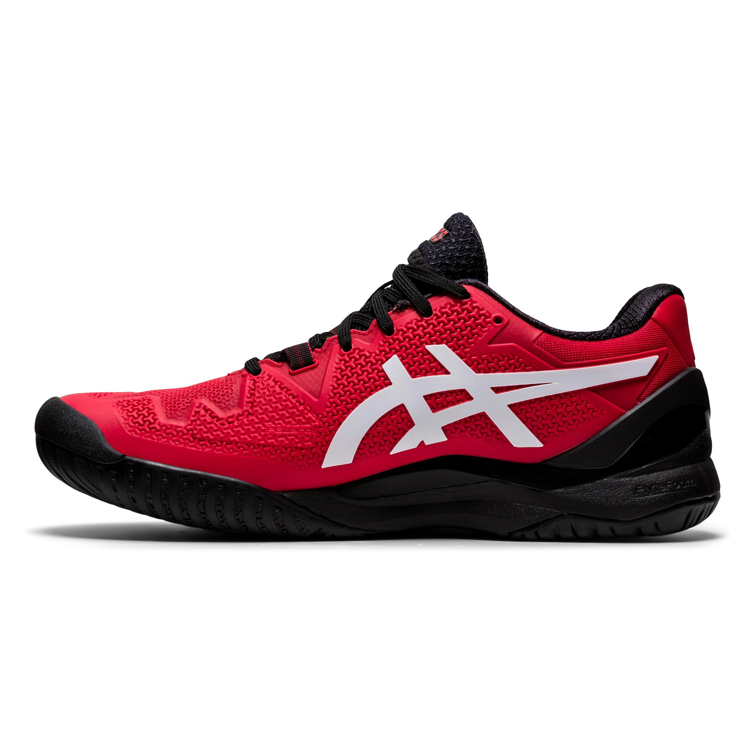 Asics gel resolution red top