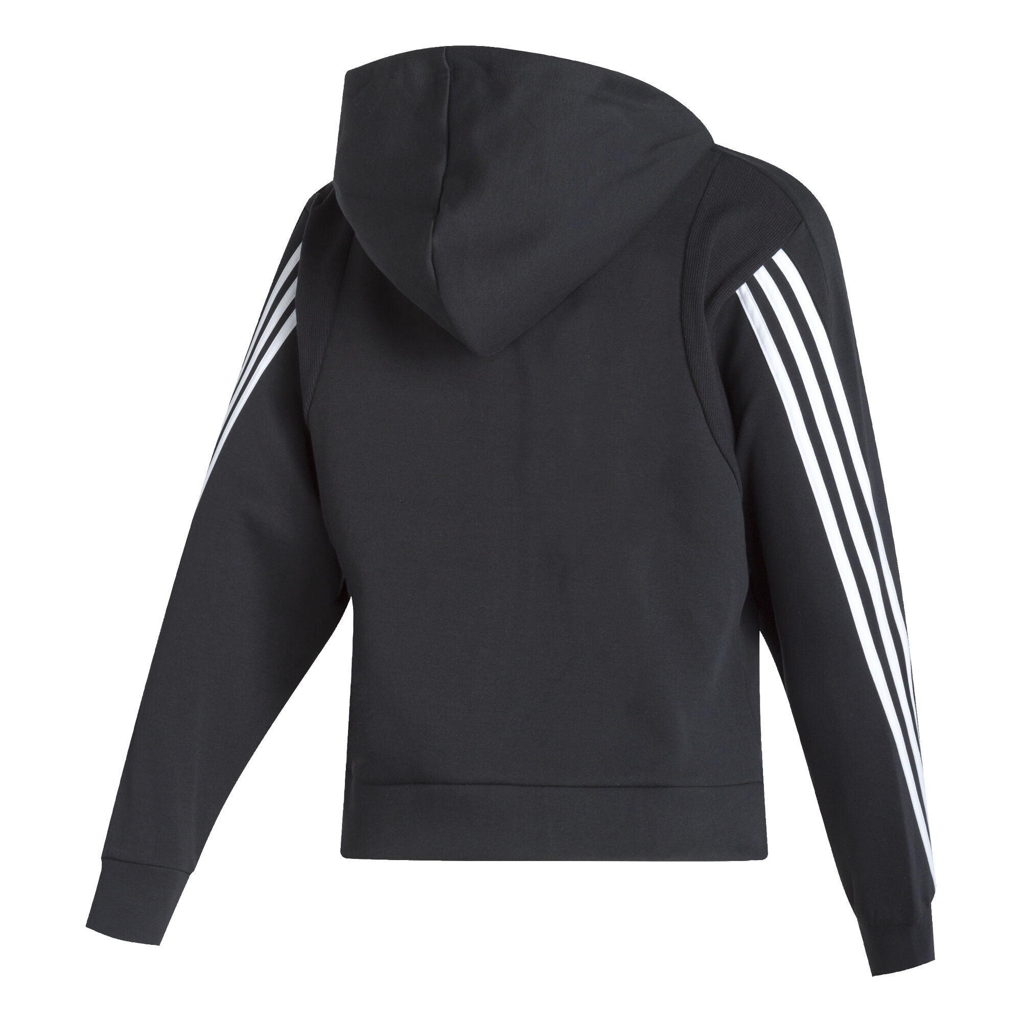 Buy adidas 3 Stripes Zip Hoodie Women Black White online Tennis Point COM
