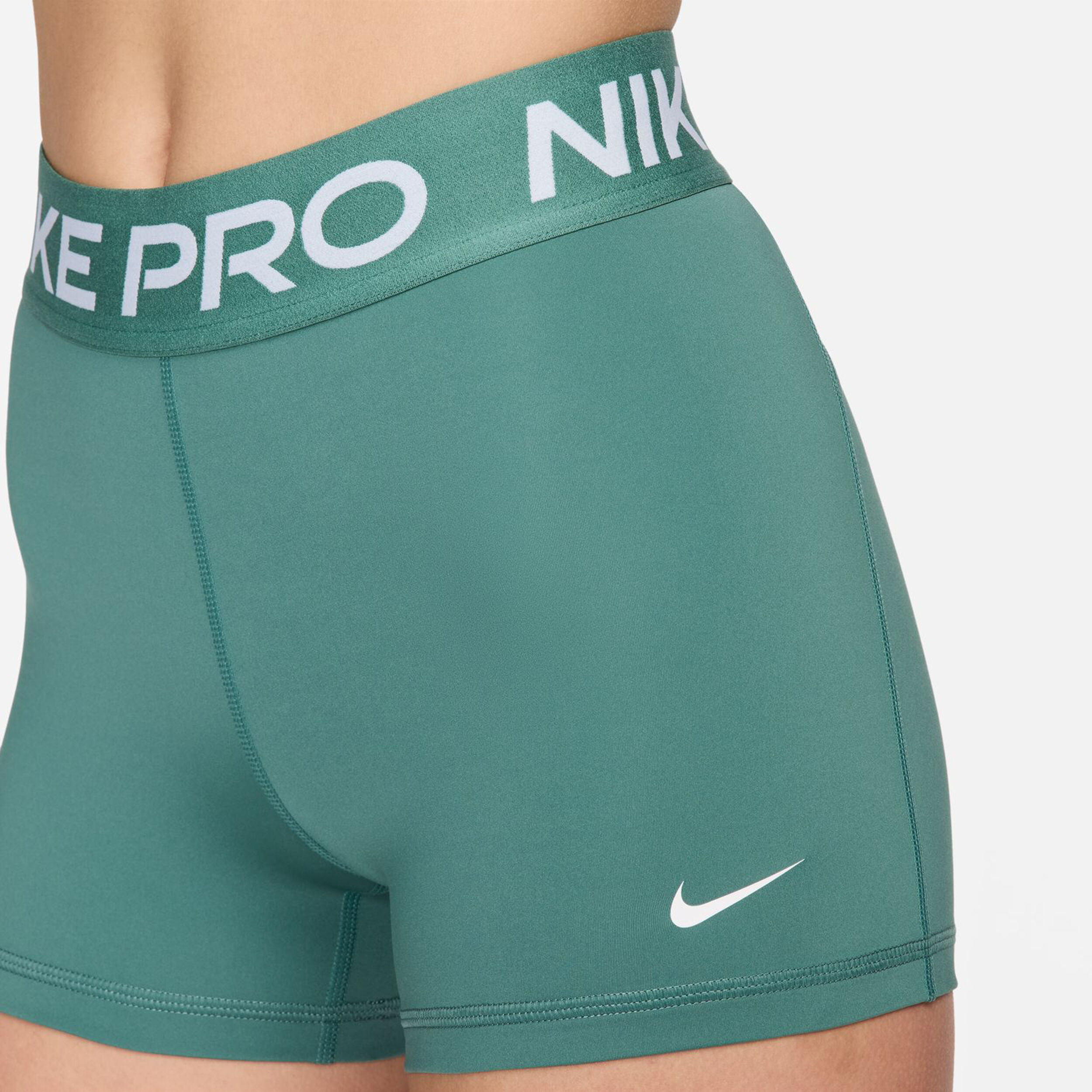 Nike pro green shorts clearance