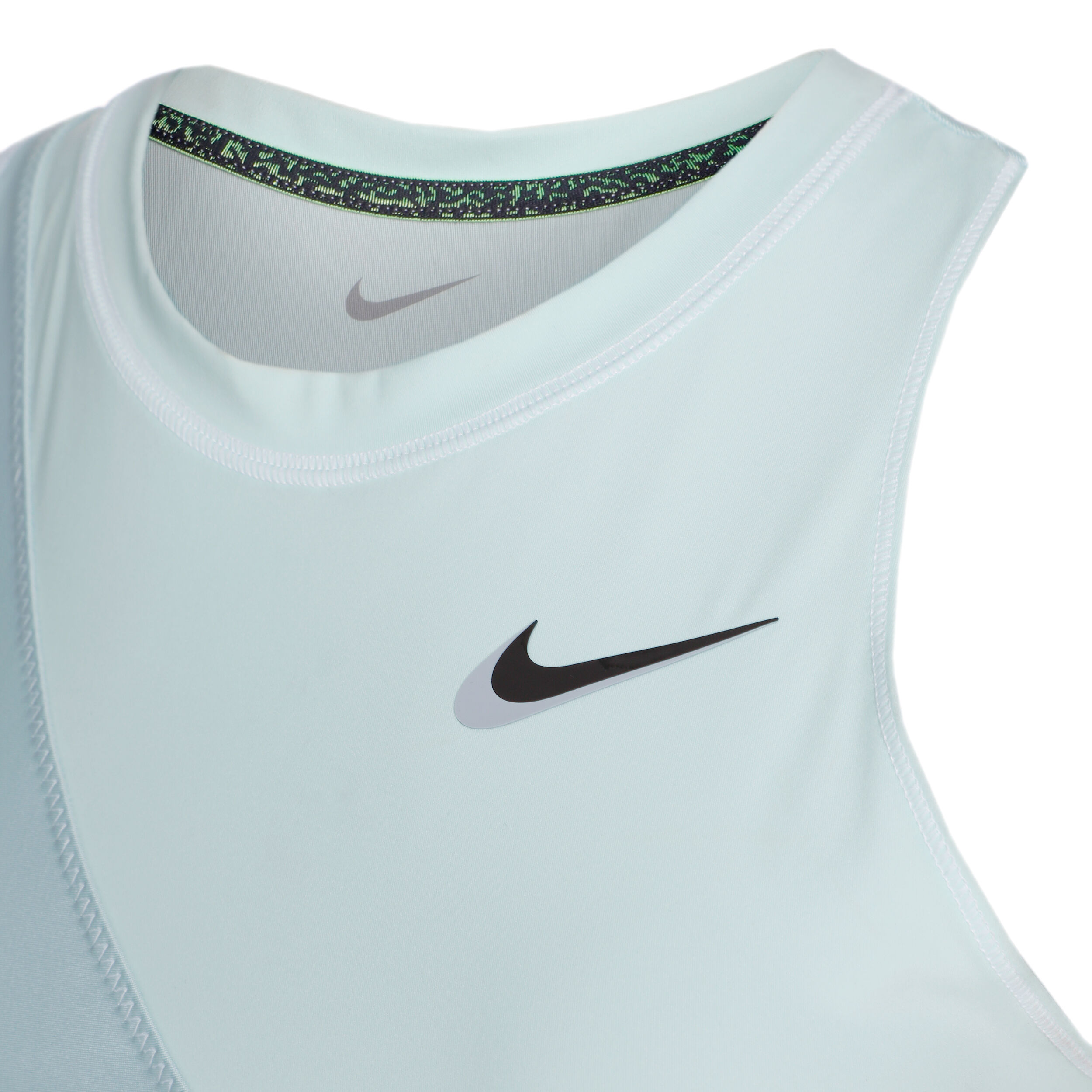 Neon green nike tank clearance top