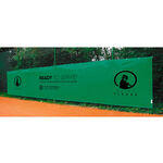 Tennis-Point Court equipment Tennis-Point Quiet Please 12x2m Windbreak-Green