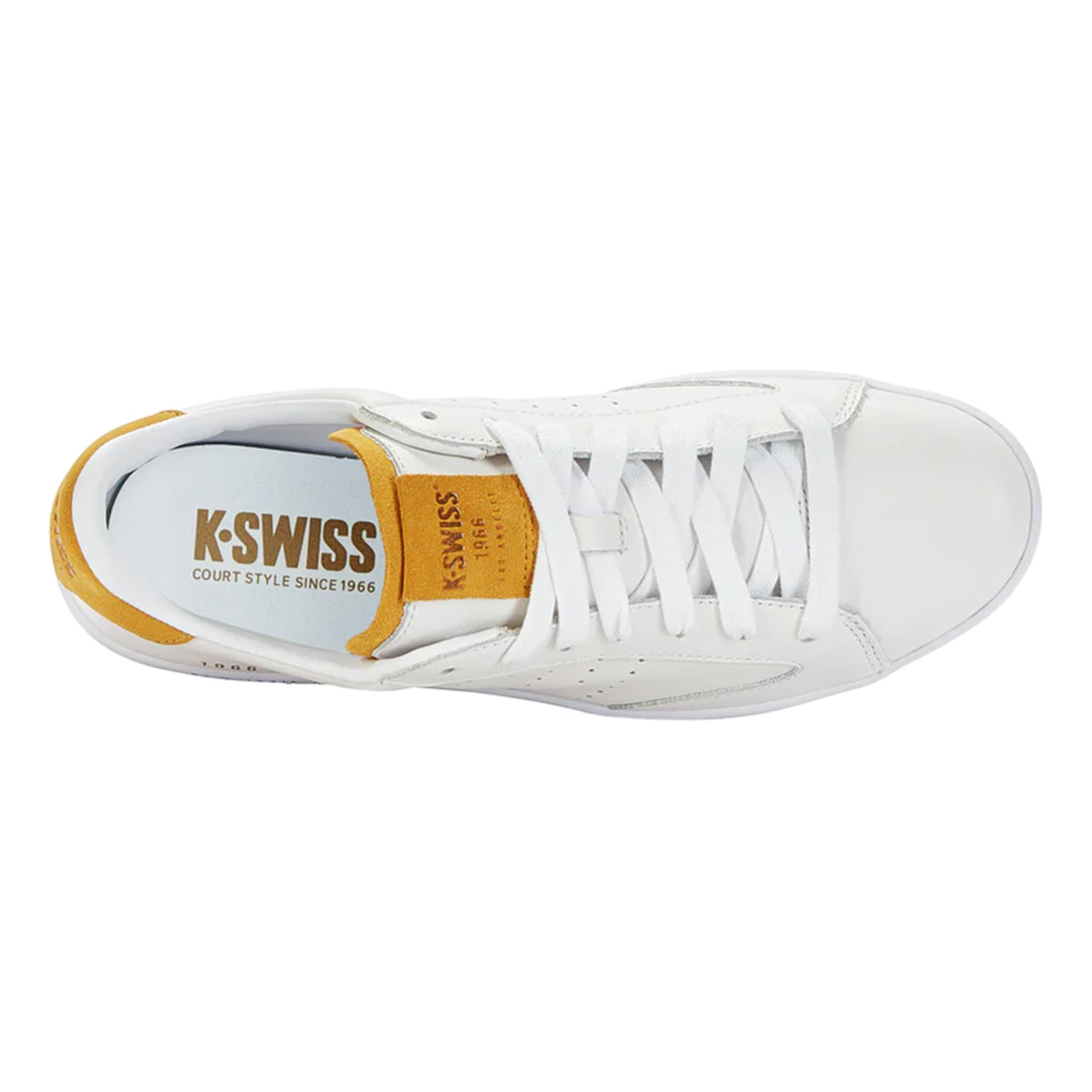 Orange k swiss top