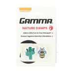 Gamma Racket accessories Gamma Shockbuster Kakus/Biene Dampener-Green,Multicoloured