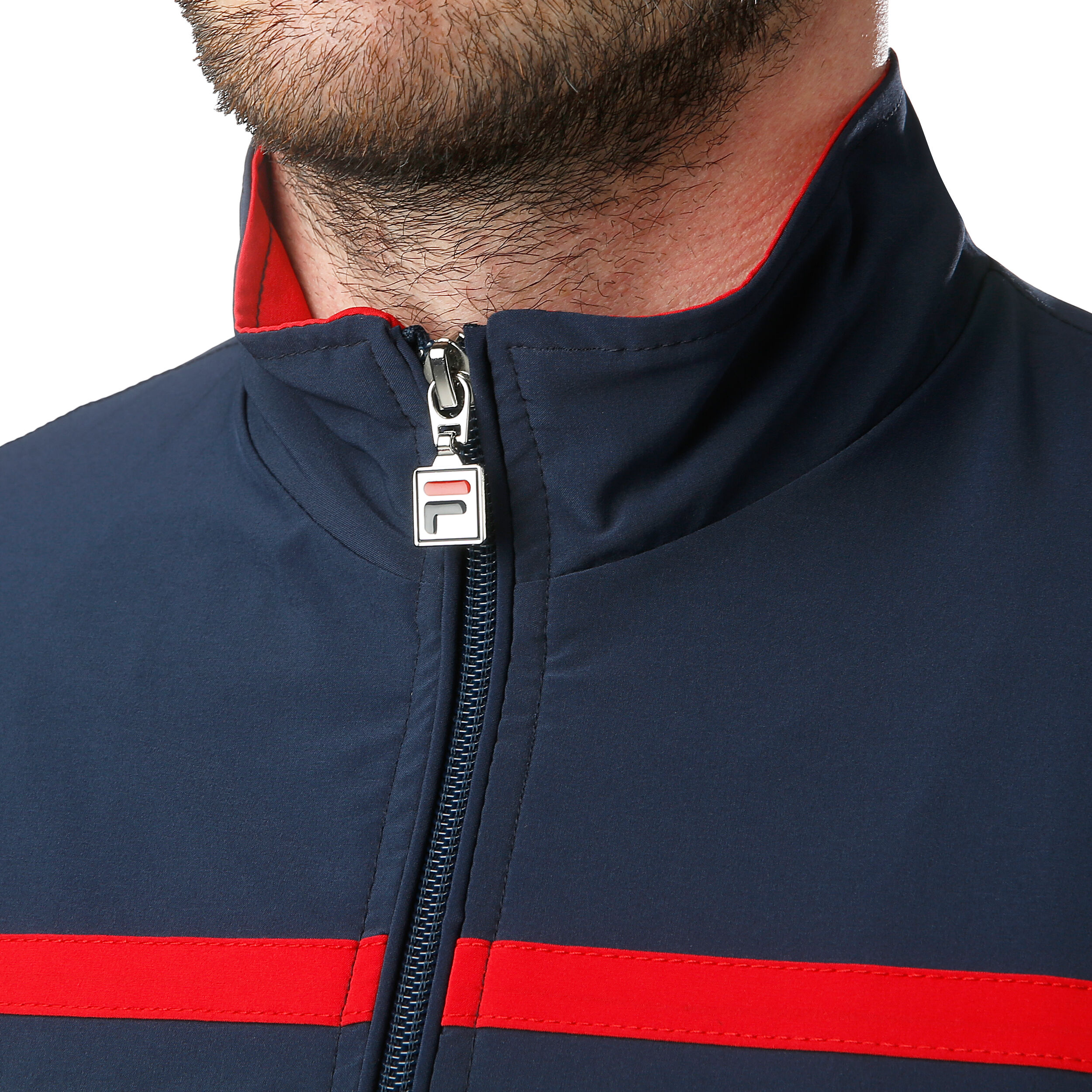 Theo Tracksuit Men Dark Blue White